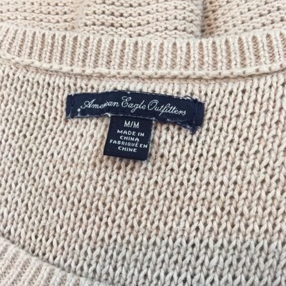 AEO High Low 3/4 Sleeved Sweater M - Picture 3 of 5